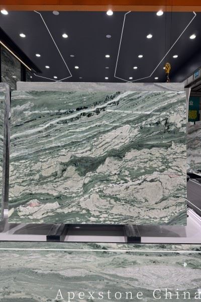 Victoria Green Marble Exklusiver luxuriöser grüner Stein